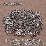 60g Tibetan Silver Metal Beads Mix Size Spacer Bead Caps Charms DIY Jewelry