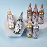 60ml Metallic Silver Copper Acrylic Paint for Epoxy Resin Jewelry DIY