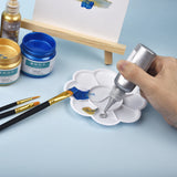 60ml Metallic Silver Copper Acrylic Paint for Epoxy Resin Jewelry DIY
