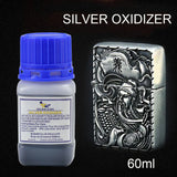60ml Silver Oxidizer Liquid Jewelry Silver Blacken Oxidize Blackening Agent