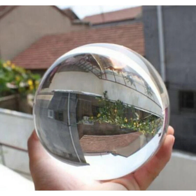 60mm Clear Quartz Magic Crystal Ball with Stand