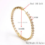 Bling Princess Cut Baguette Hoop Earrings Rhinestone Zirconia Charm Earrings