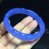 60mm Natural Agate Chalcedony Bracelet Jade 0178