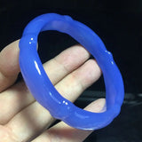 60mm Natural Agate Chalcedony Bracelet Jade 0178