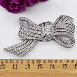 60mm High Quality Pearl Bracelet Buckle with CZ Inlay - Women's