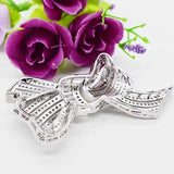 60mm High Quality Pearl Bracelet Buckle with CZ Inlay - Women's
