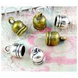 60pcs 12x8mm Tassel Cap Bead Jewelry Findings
