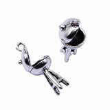 60pcs Antique Silver BBQ Charms 26x11mm for Jewelry Making DIY Findings