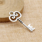 60pcs Antique Key Charm Findings DIY