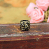 60pcs Large Hole Round Charms Beads for European Bracelet Making
