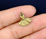 60pcs 2-Sided Tutu Charm Pendant Ballet Charms 16x15mm