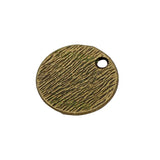 60pcs Antique Bronze Peace Sign Charm Pendant 15mm
