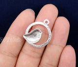 60pcs Tibetan Silver Bird Charms Pendant 24x20mm