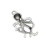 60pcs Tibetan Silver Octopus Charms Pendants DIY 30x16mm