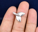 60pcs Tibetan Silver Whale Tail Charms Pendant 17x16mm
