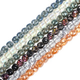 60pcs Colored Electroplating Glass Beads for Jewelry DIY