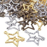 60pcs Fairy Angle Charm Pendants for DIY Earrings Bracelets, 3 Colors