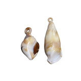 60pcs Holiday Beach Side Small Shell Charm Conch Pendant DIY Jewelry Accessories