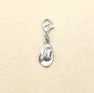 60pcs Cowboy Boot & Cowboy Hat Charms Pendants
