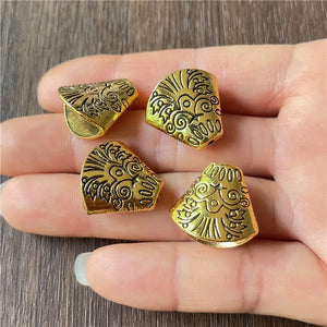 60pcs Necklace Fringed Bead Caps for Jewelry Making DIY Accessories