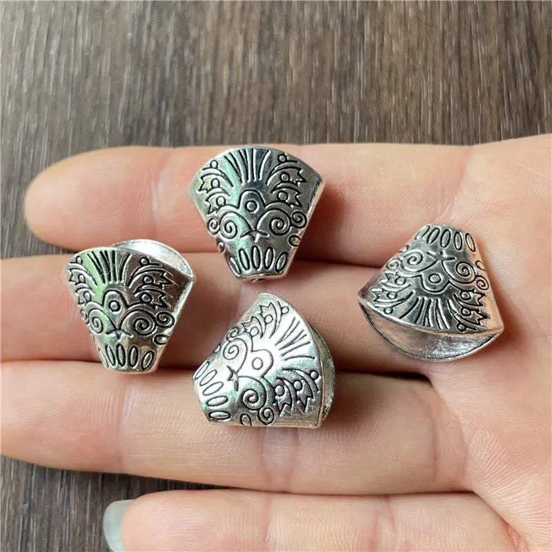 60pcs Necklace Fringed Bead Caps for Jewelry Making DIY Accessories
