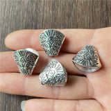 60pcs Necklace Fringed Bead Caps for Jewelry Making DIY Accessories