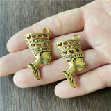 60pcs Hollow 3D Pendant for Jewelry Making DIY Bracelet Necklace