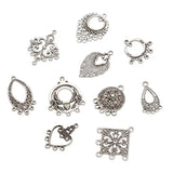 60pcs Tibetan Silver Alloy Chandelier Links Charm for Jewelry Making