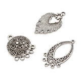 60pcs Tibetan Silver Alloy Chandelier Links Charm for Jewelry Making