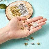 60pcs Tibetan Style Elephant Charms Spacer Beads Antique for DIY Bracelet