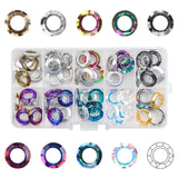 60pcs Large Hole Bead Spacer14mm Glass Round Beads for Jewelry DIY