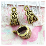 60pcs Bronze Spacer Charm Beads for DIY Jewelry