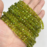 60pcs 6mm Faceted Green Stone Bead Malachite Jaspers Jades Cat Eye Gems Beads