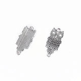 60pcs Owl Charms Pendants for Jewelry Making Craft Supplies