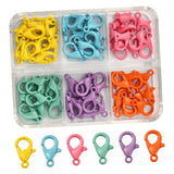 60x Alloy Lobster Clasp Hook Snap Buckle for DIY Keyring Bracelet Necklace