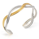61MM Stainless Steel Cuff Bracelet Expandable Bangle Bracelet Women Men Bangles
