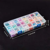 620pcs Beading Kits 8mm Mixed Spray Painted Beads DIY Jewelry Supplies