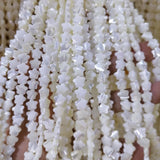 62Pcs Natural Shell Pearl Flower Beads DIY Jewelry Making Accessories
