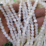 62Pcs Natural Shell Pearl Flower Beads DIY Jewelry Making Accessories