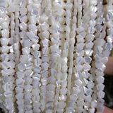 62Pcs Natural Shell Pearl Flower Beads DIY Jewelry Making Accessories