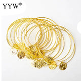 Golden Belly Dance Bracelets - Wedding Party Jewelry