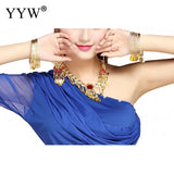Golden Belly Dance Bracelets - Wedding Party Jewelry