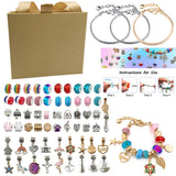 63 Pcs DIY Bracelet Making Kit Charms Necklace Jewelry Making Supplies Beads
