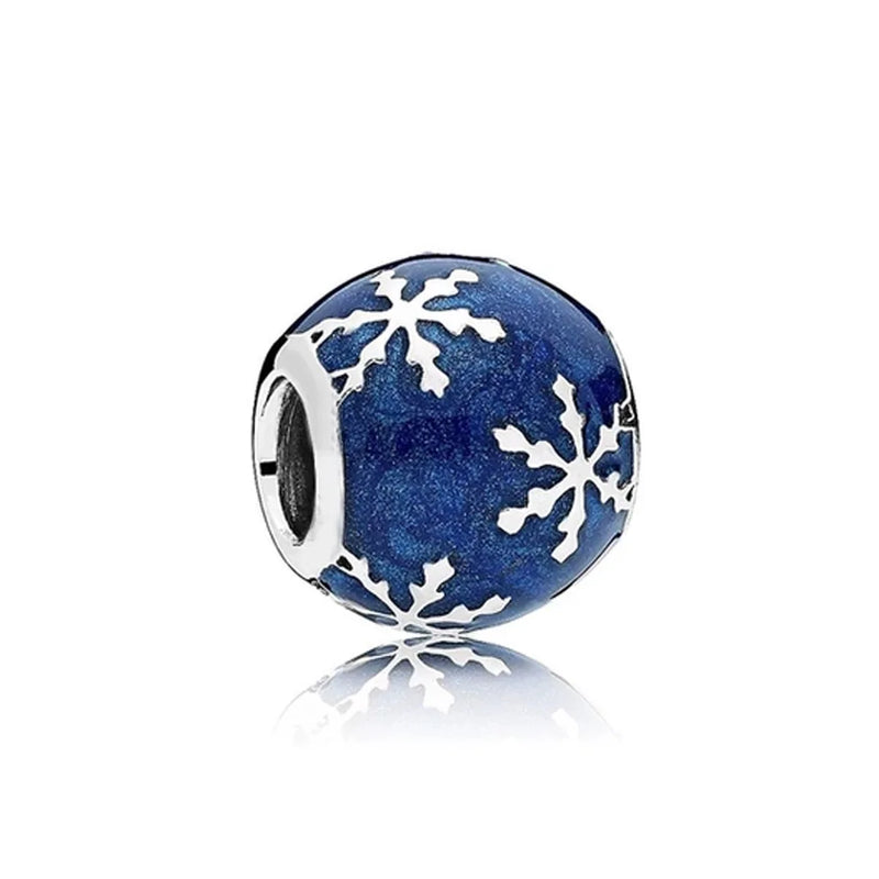 Christmas Pendants Charms Bead Fit 925 Silver Bracelet DIY Jewelry
