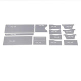 Leathercraft Acrylic Wallet Stencil Set DIY Tools