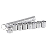 Metal Keychain Holder Weekly Organizer 7 Holder