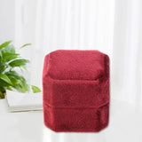 634C Triangle Ring Box Single Ring Display Holder for Wedding Ceremony