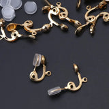 10Pc Clip-on Earring Converter Non-pierced Ear Hoop