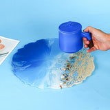 Round Agate Tray Epoxy Resin Mold 13 Inches