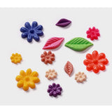 3Pcs 3D Floral Nail Art Silicone Mold Kit Leaves Flower Carving Mold